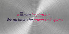 Be an inspiration…We all have the power to inspire